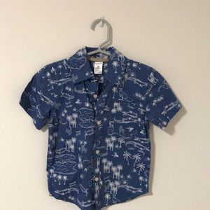 Never worn Carters button down collar shirt